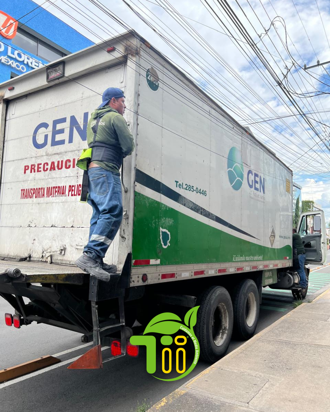 Tii de México, entrega cartuchos vacíos de tóner a GEN. Acciones ecológicas. 