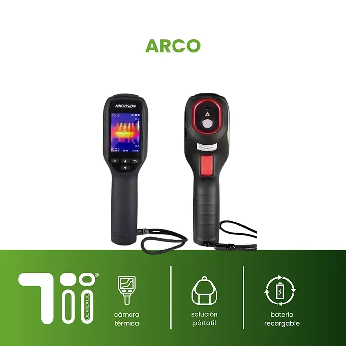 Cámara portátil para medición de temperatura corporal